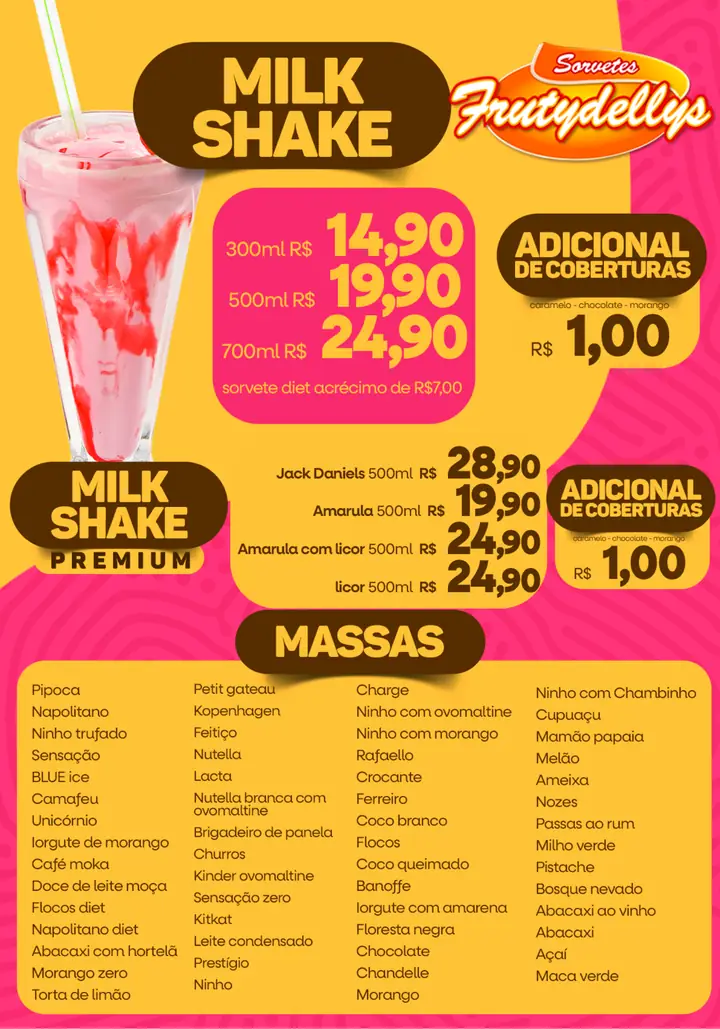 Frutydellis 3: projeto criado pela ROI